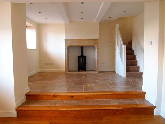 interior of new extension and full renovation